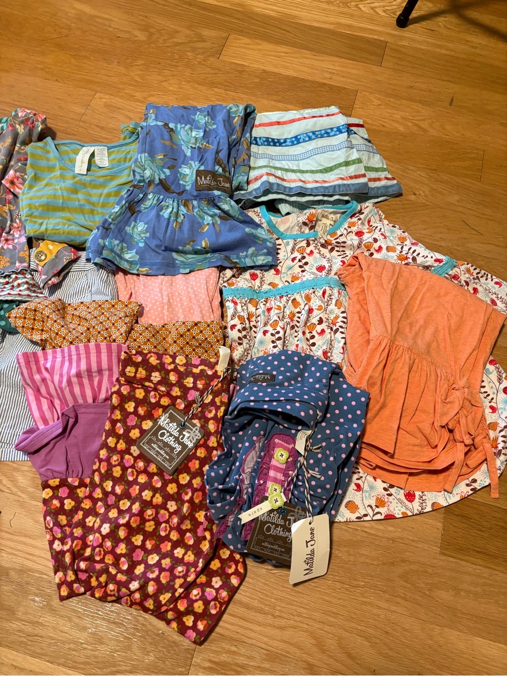 Matilda Jane Mini Boden  Mixed Print Dress & Tops - SOME NWT